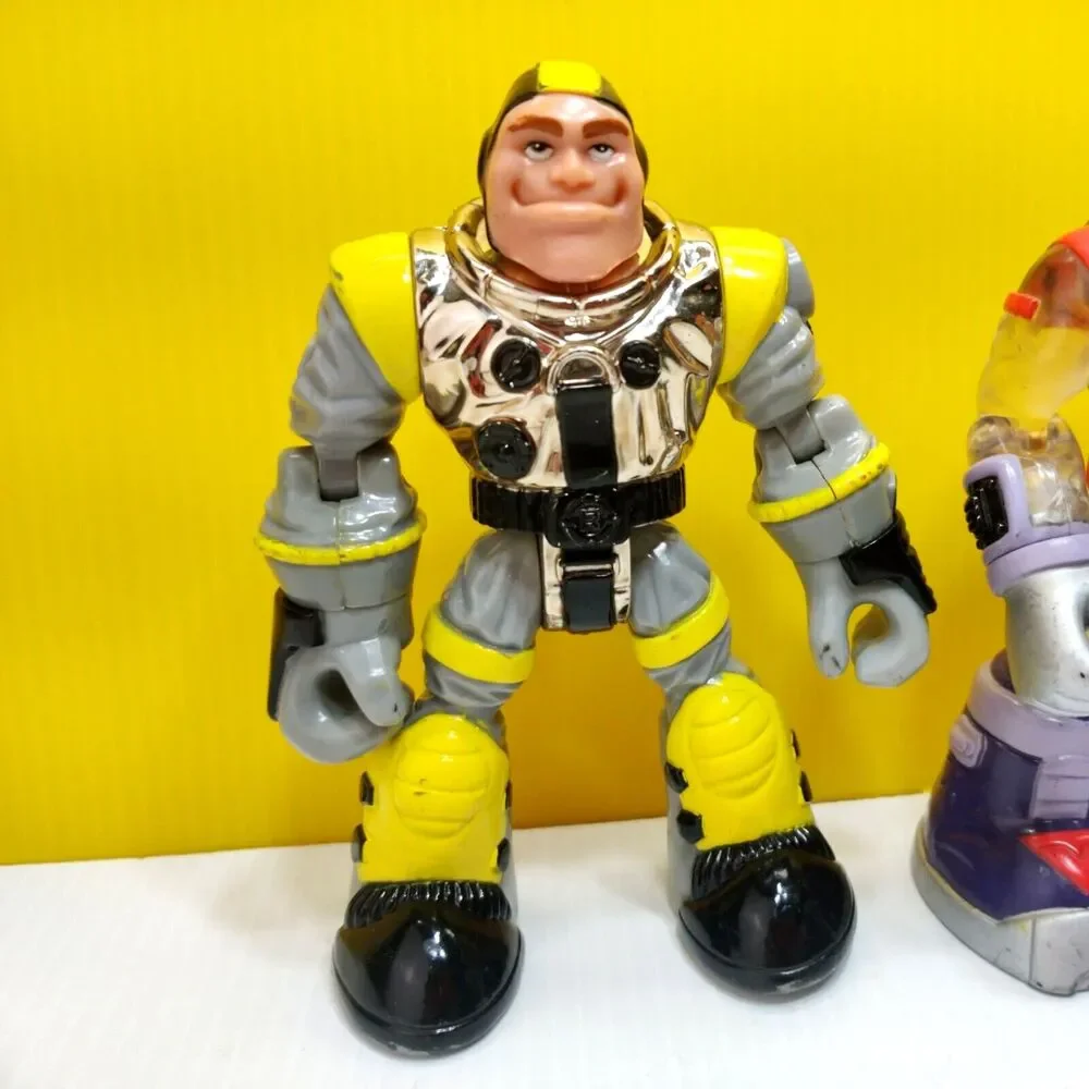 Fisher Price Rescue Heroes Action Figure Warren Waters & Roger Houston